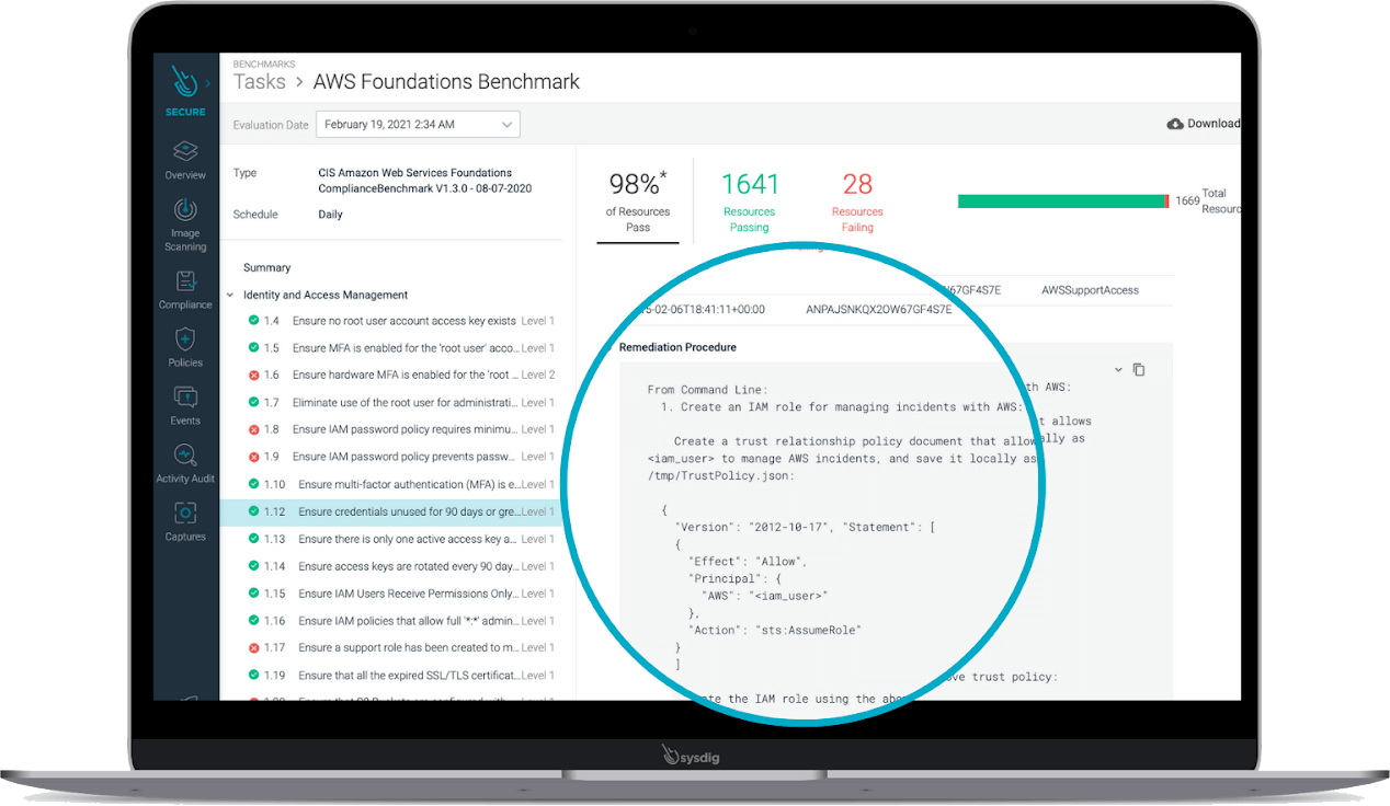 Compliance - Easily customize cloud and container compliance policies